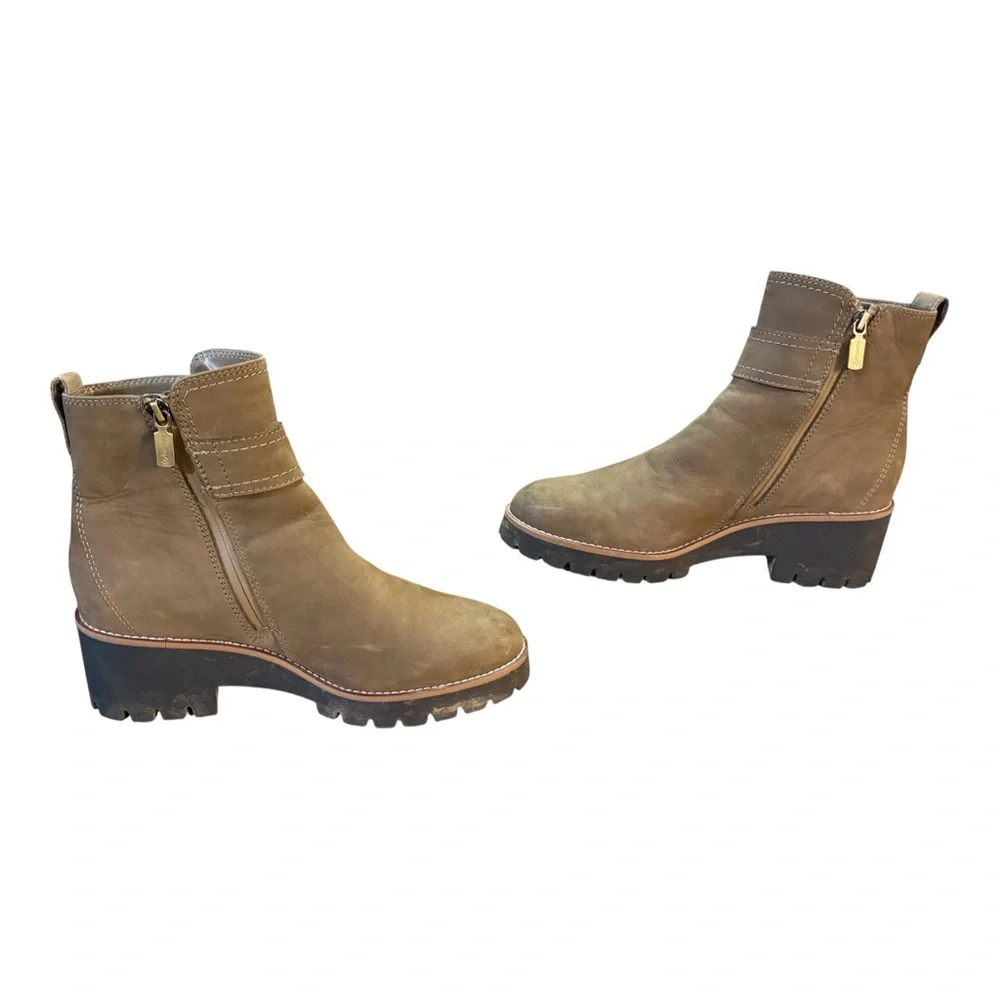 Blondo Dagger Waterproof Leather Ankle Boots Women’s Size 10 M - Picture 5 of 9